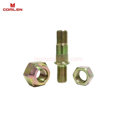 Front And Rare Tire Wheel Bolts For Isuzu N Series Trucks For NPR 700P 8970815850 8970815841 3103042-P302B 3103032-P302B best